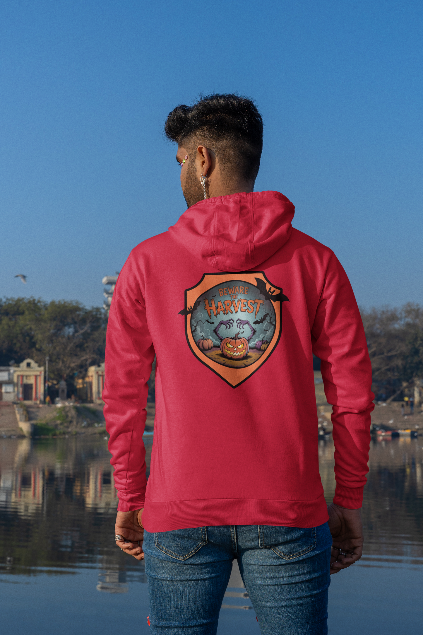 Beware The Harvest Zip-up Hoodie