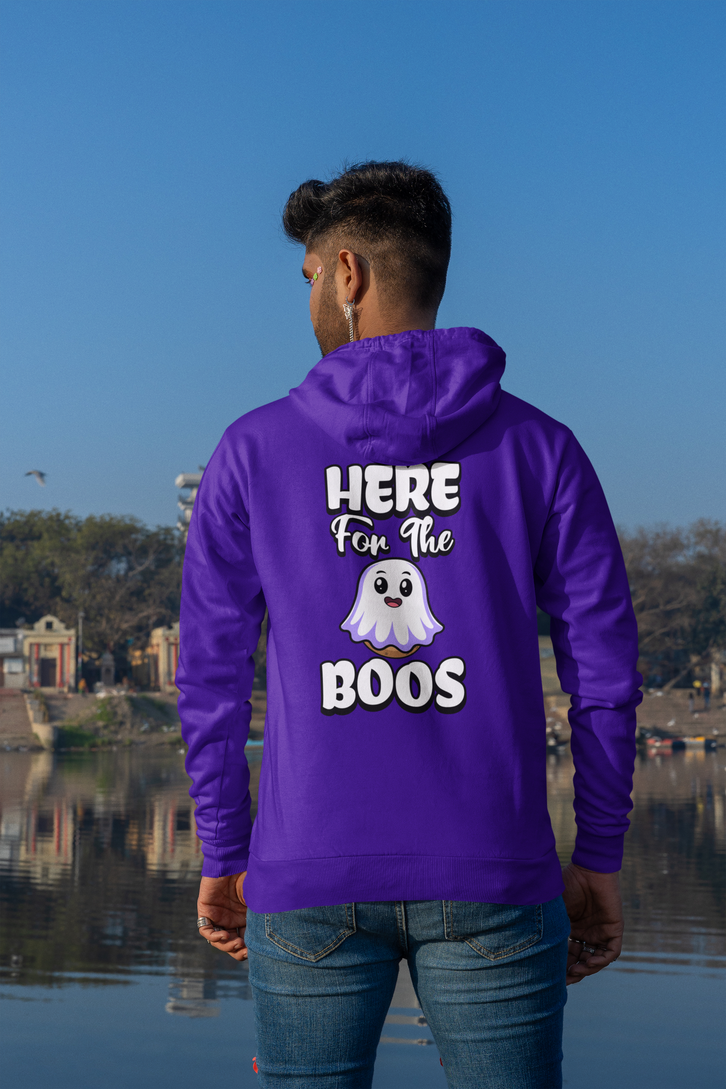 Here for the Boos Zip-up Hodie