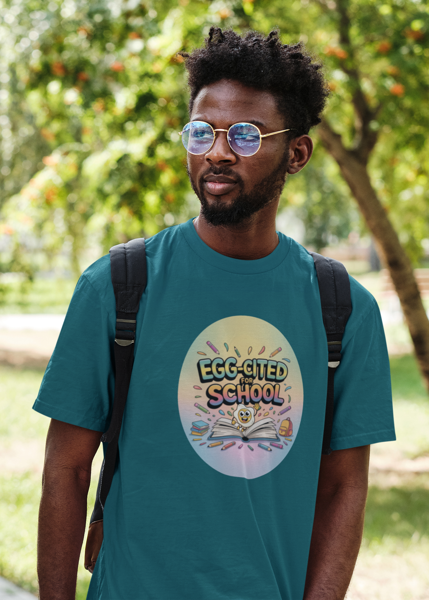 Egg-cited For School Tee – Sunny-Side-Up Style for Back-to-School Fun