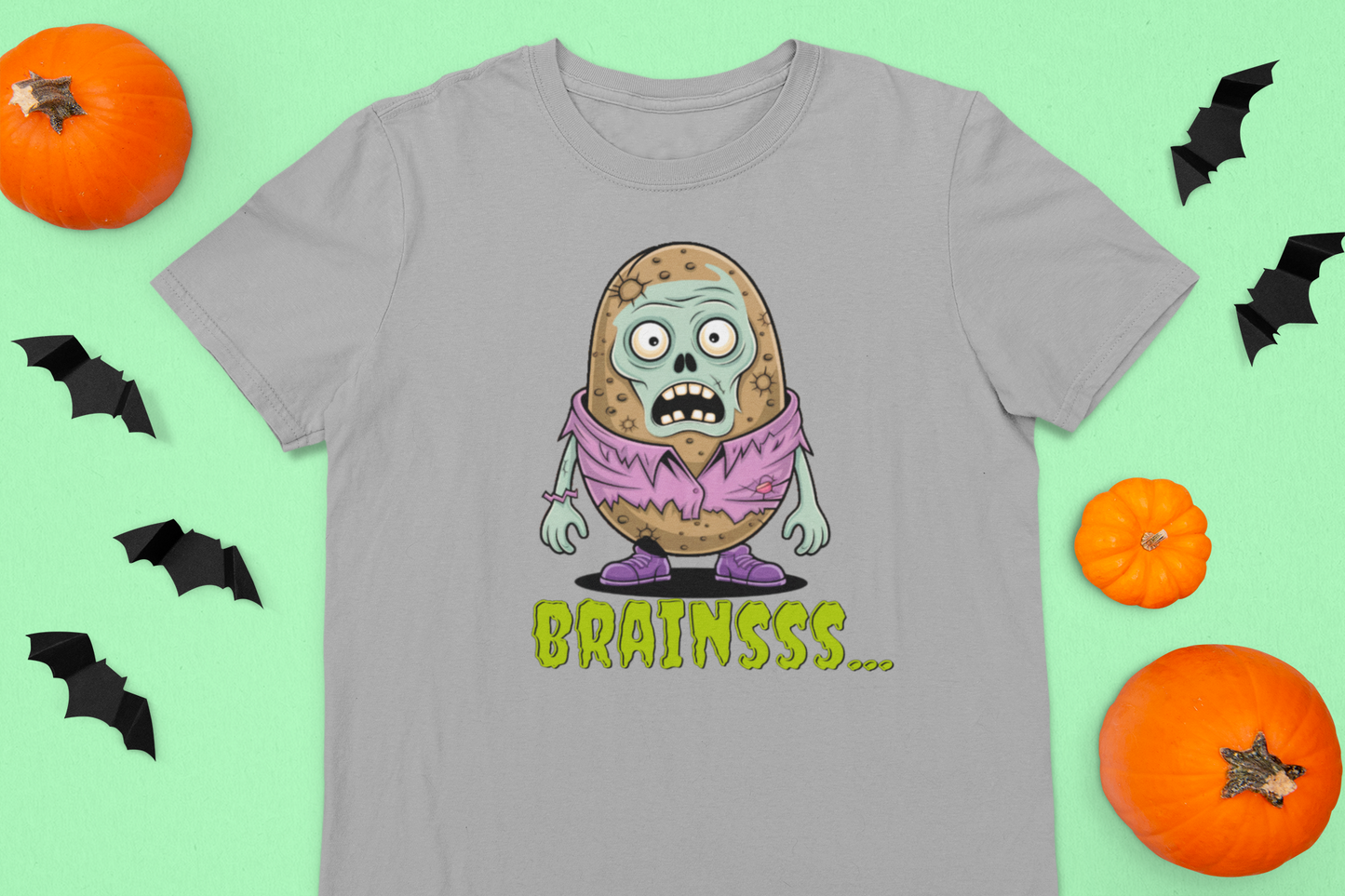 Zombie Brains Kids Tee