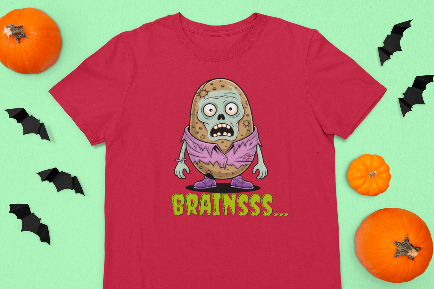 Zombie Brains Kids Tee