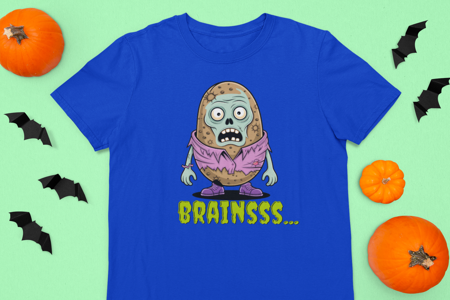 Zombie Brains Kids Tee