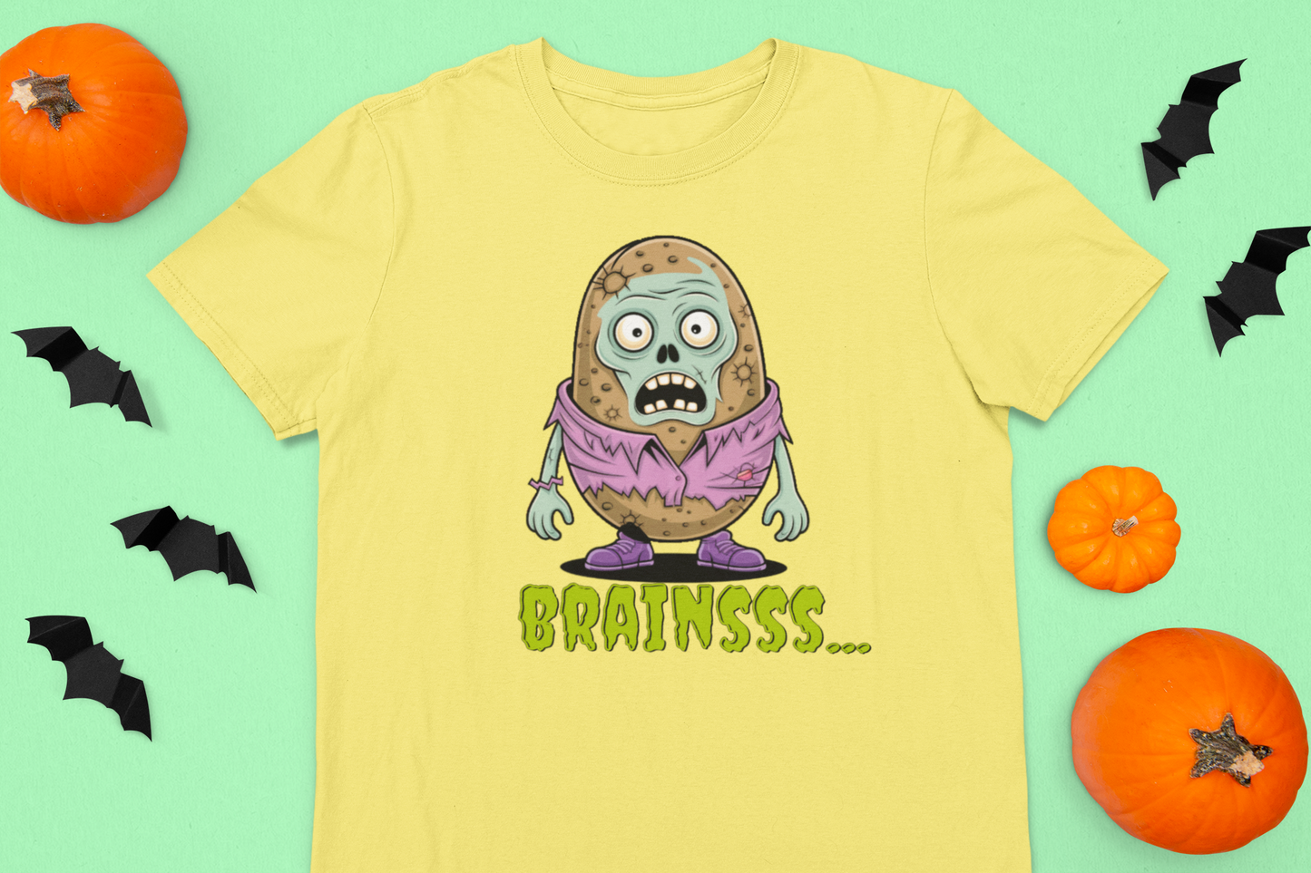Zombie Brains Kids Tee