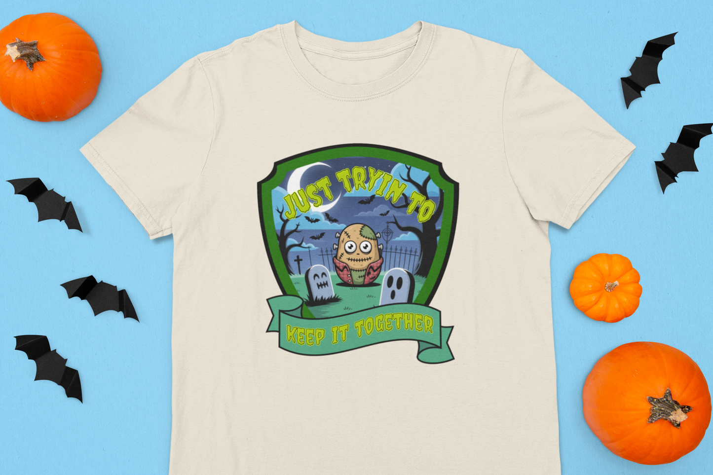 Just Tryin To Keep It Together Kids Tee