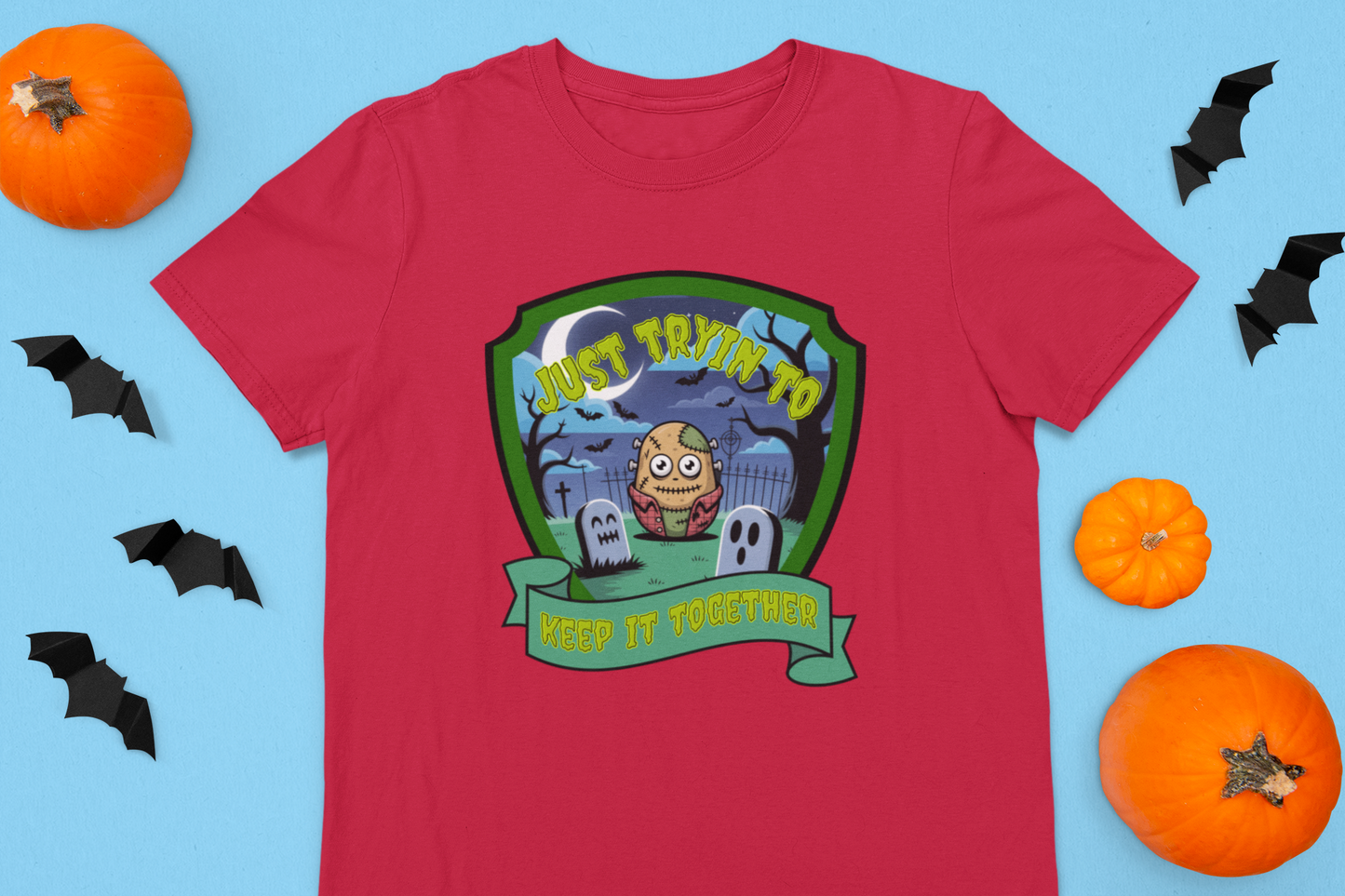 Just Tryin To Keep It Together Kids Tee