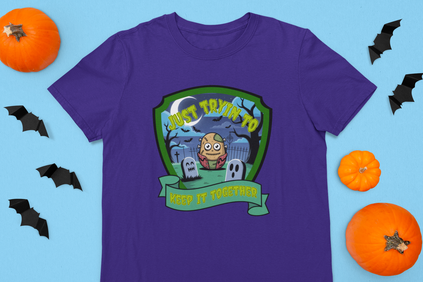 Just Tryin To Keep It Together Kids Tee