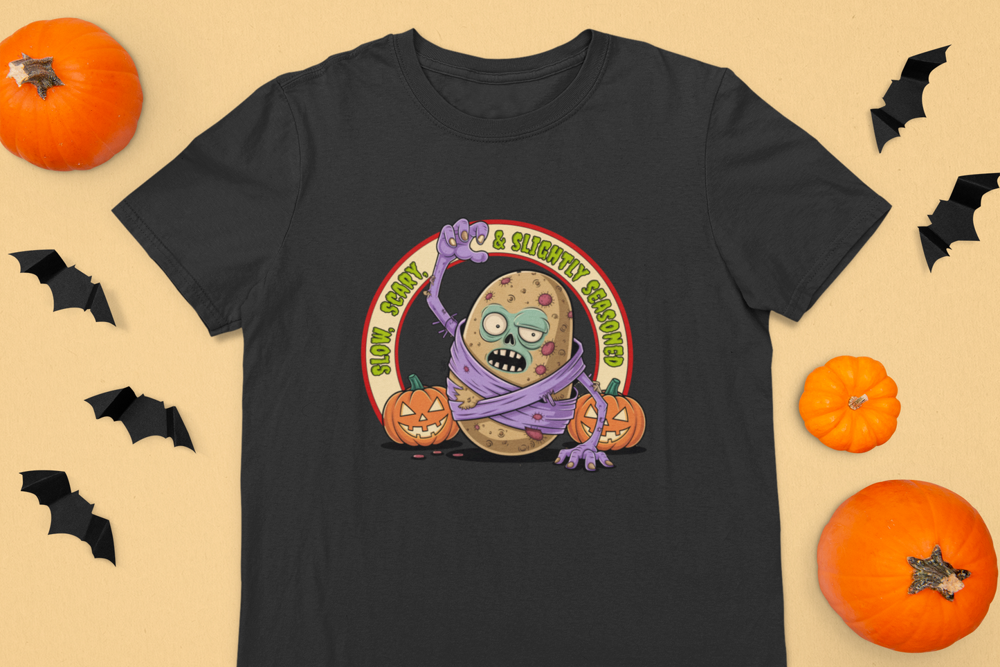 Slightly Seasoned Zombie Kids Tee