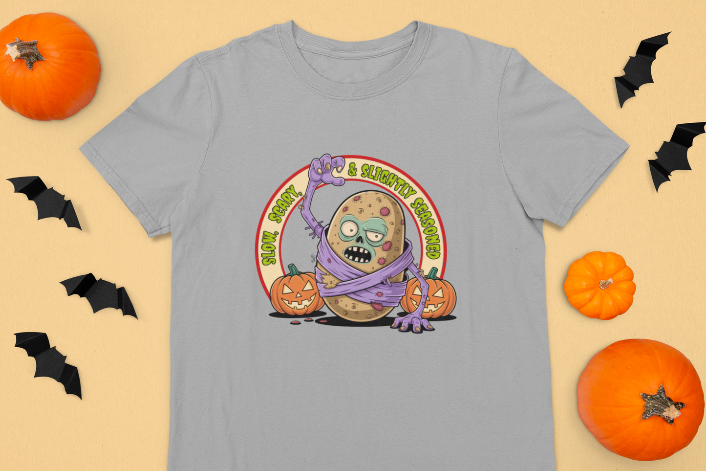 Slightly Seasoned Zombie Kids Tee