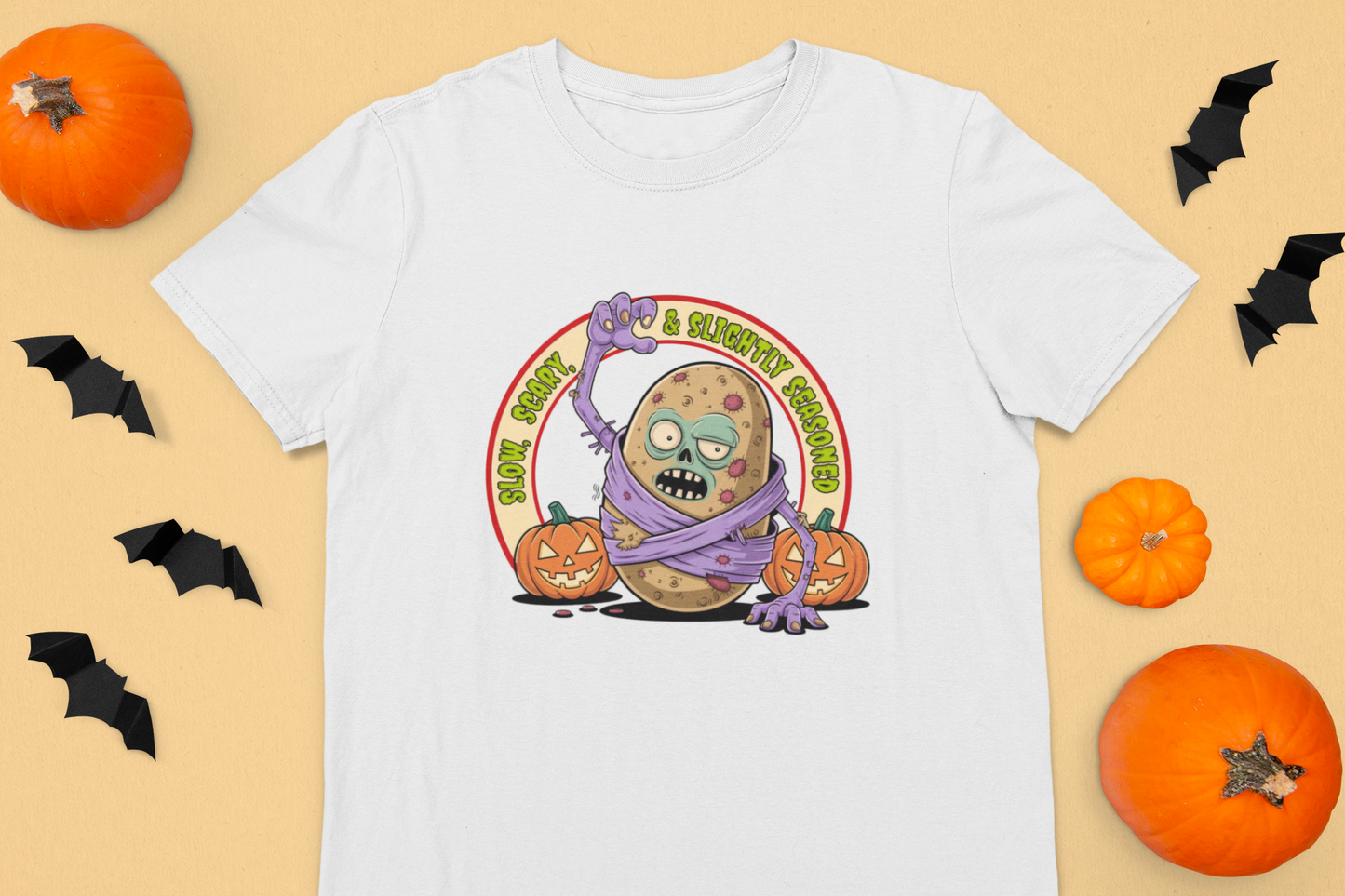Slightly Seasoned Zombie Kids Tee