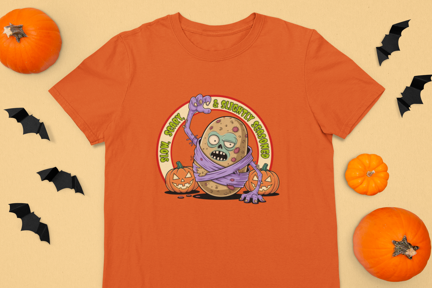 Slightly Seasoned Zombie Kids Tee