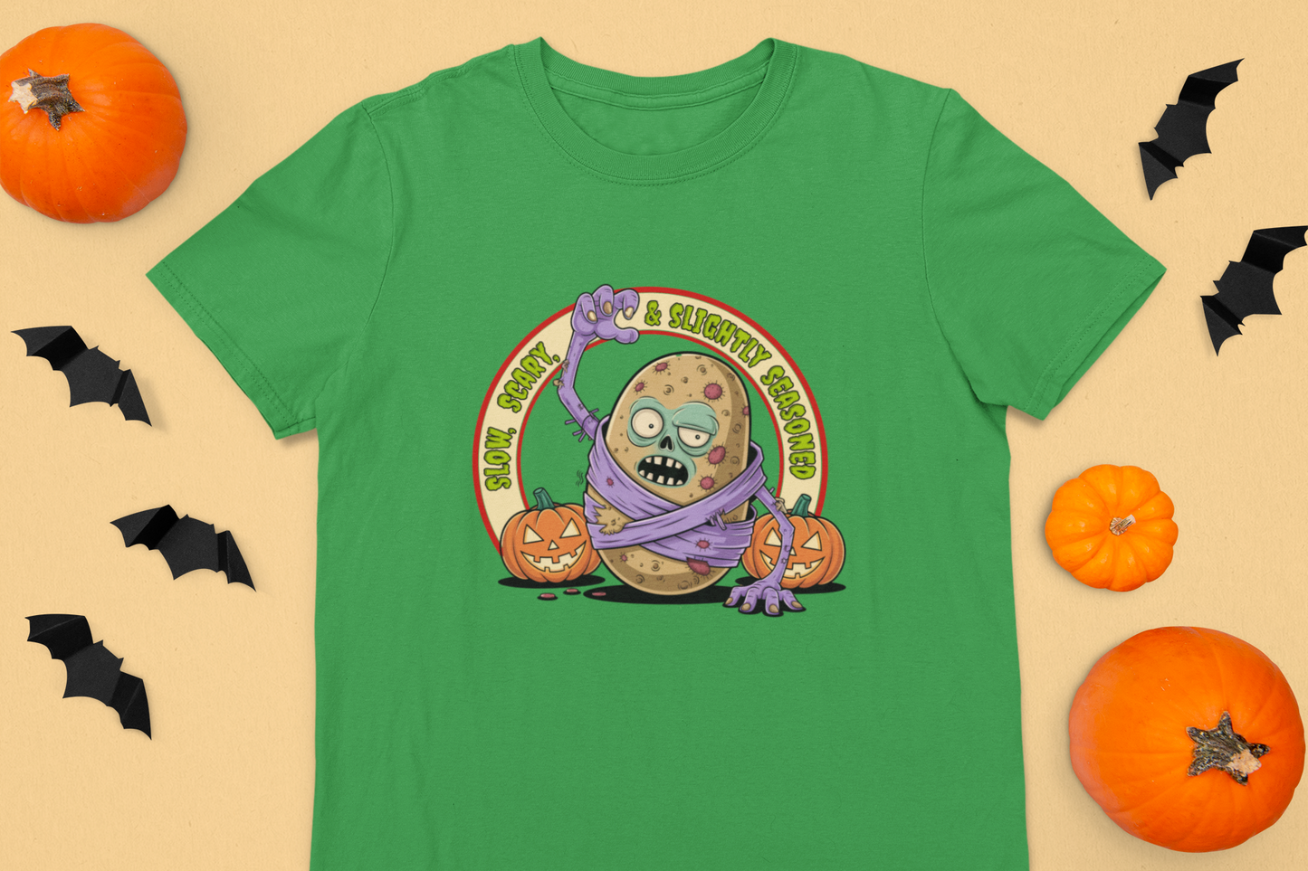 Slightly Seasoned Zombie Kids Tee