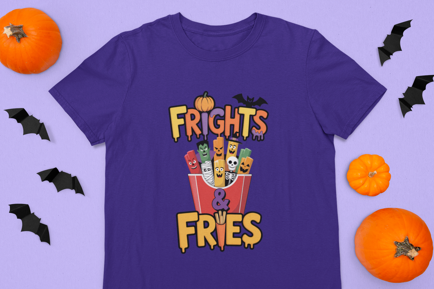 Frights & Fries Kids Tee