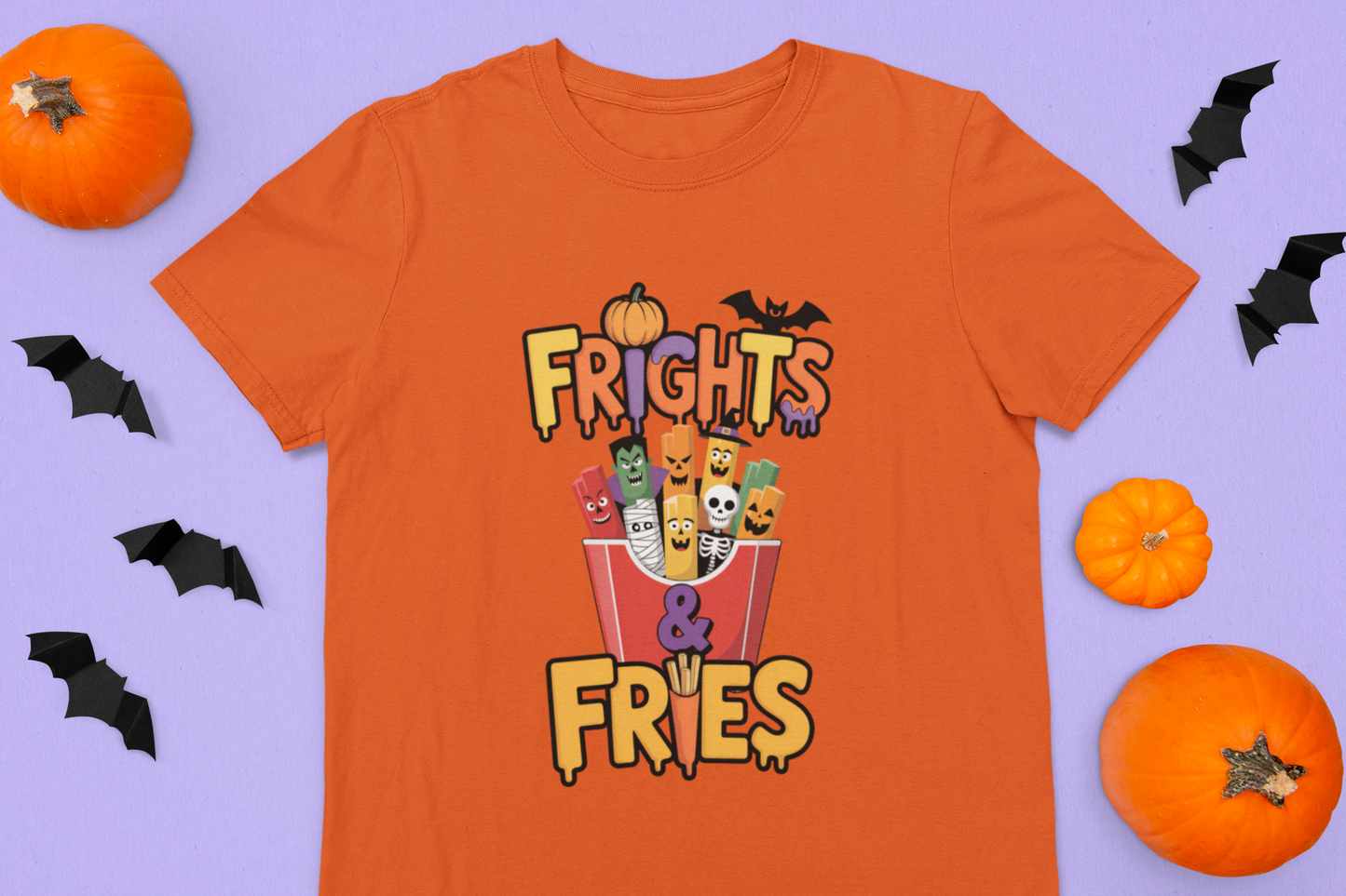 Frights & Fries Kids Tee