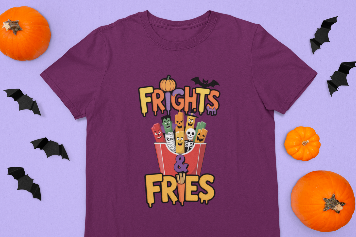 Frights & Fries Kids Tee
