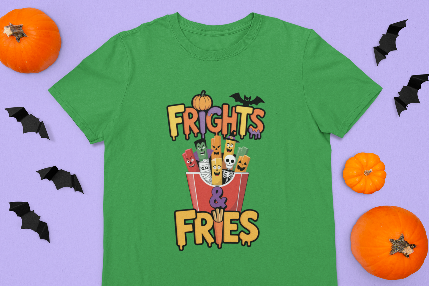 Frights & Fries Kids Tee