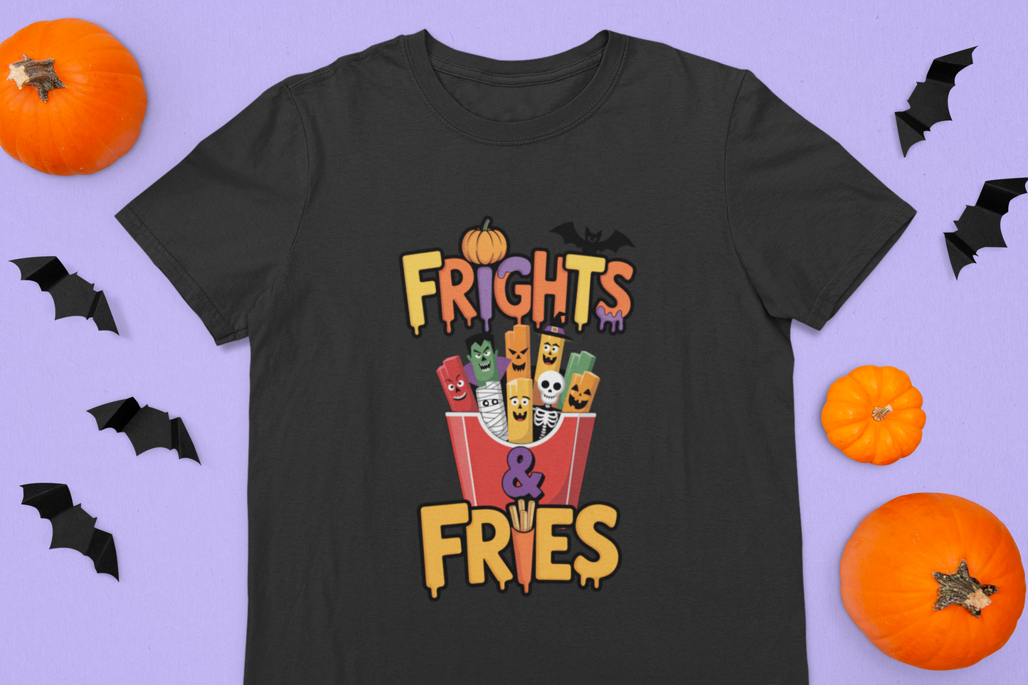 Frights & Fries Kids Tee