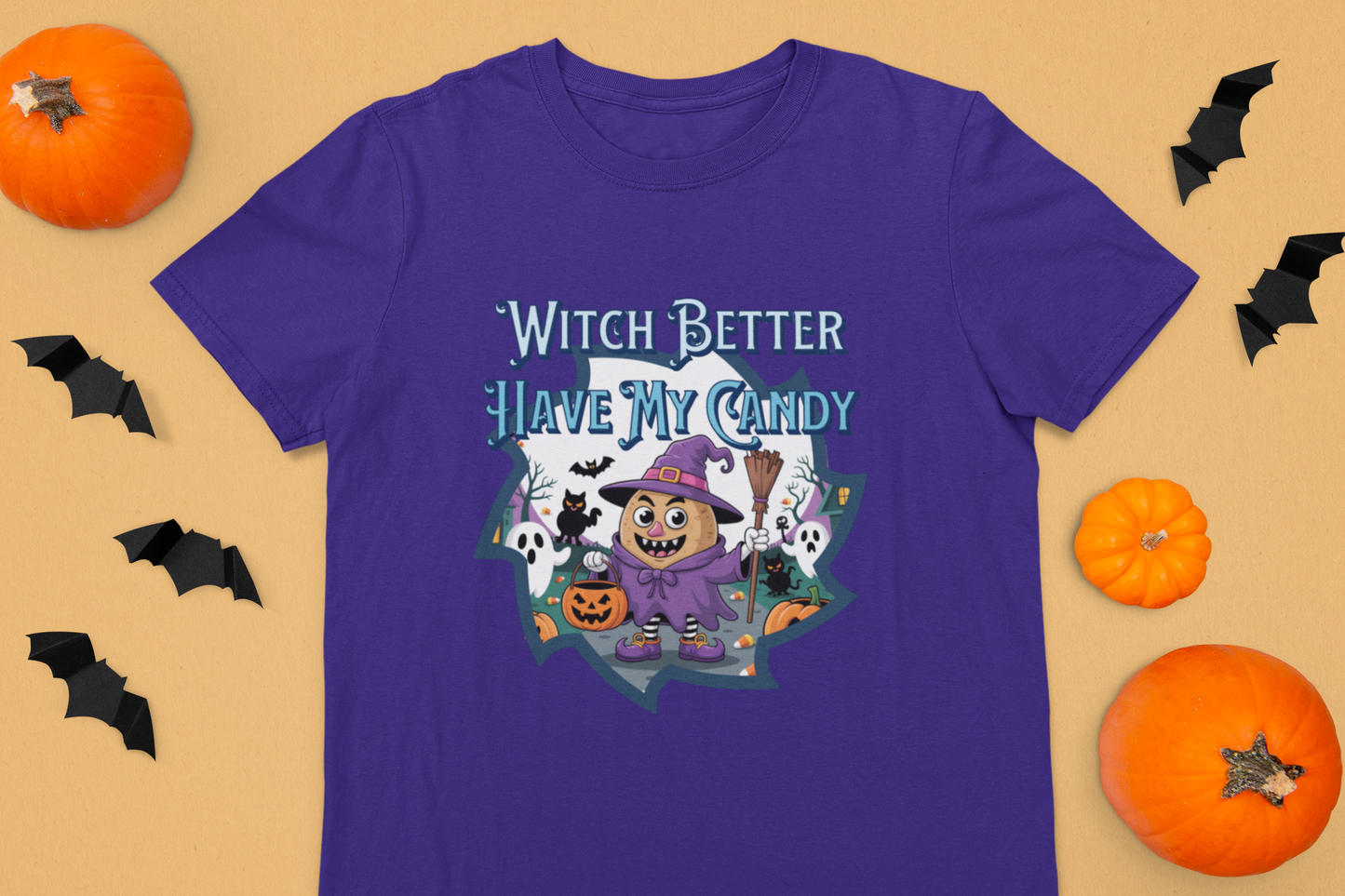 Witch Better Have Candy Kids Tee