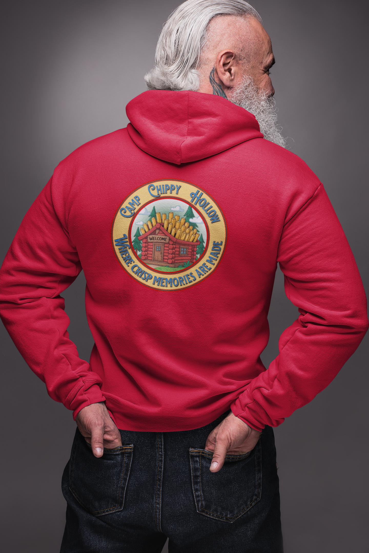 Camp Cabin Zip-up Hoodie