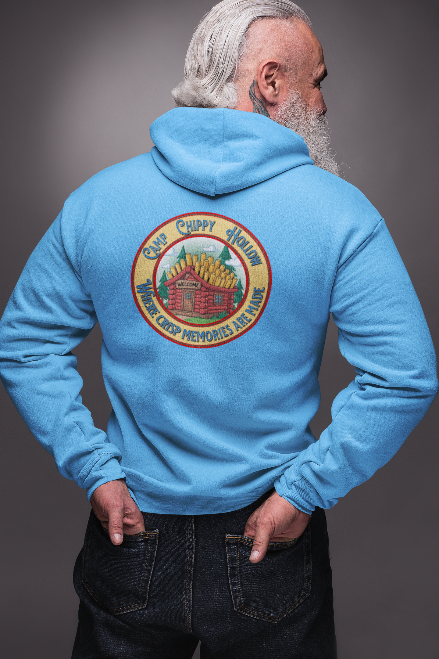 Camp Cabin Zip-up Hoodie