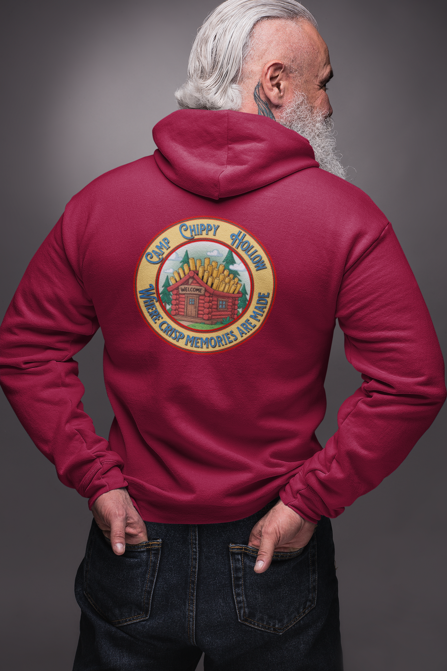 Camp Cabin Zip-up Hoodie