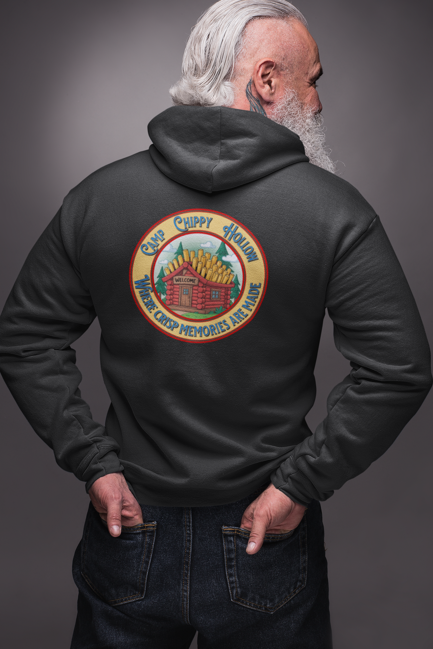 Camp Cabin Zip-up Hoodie