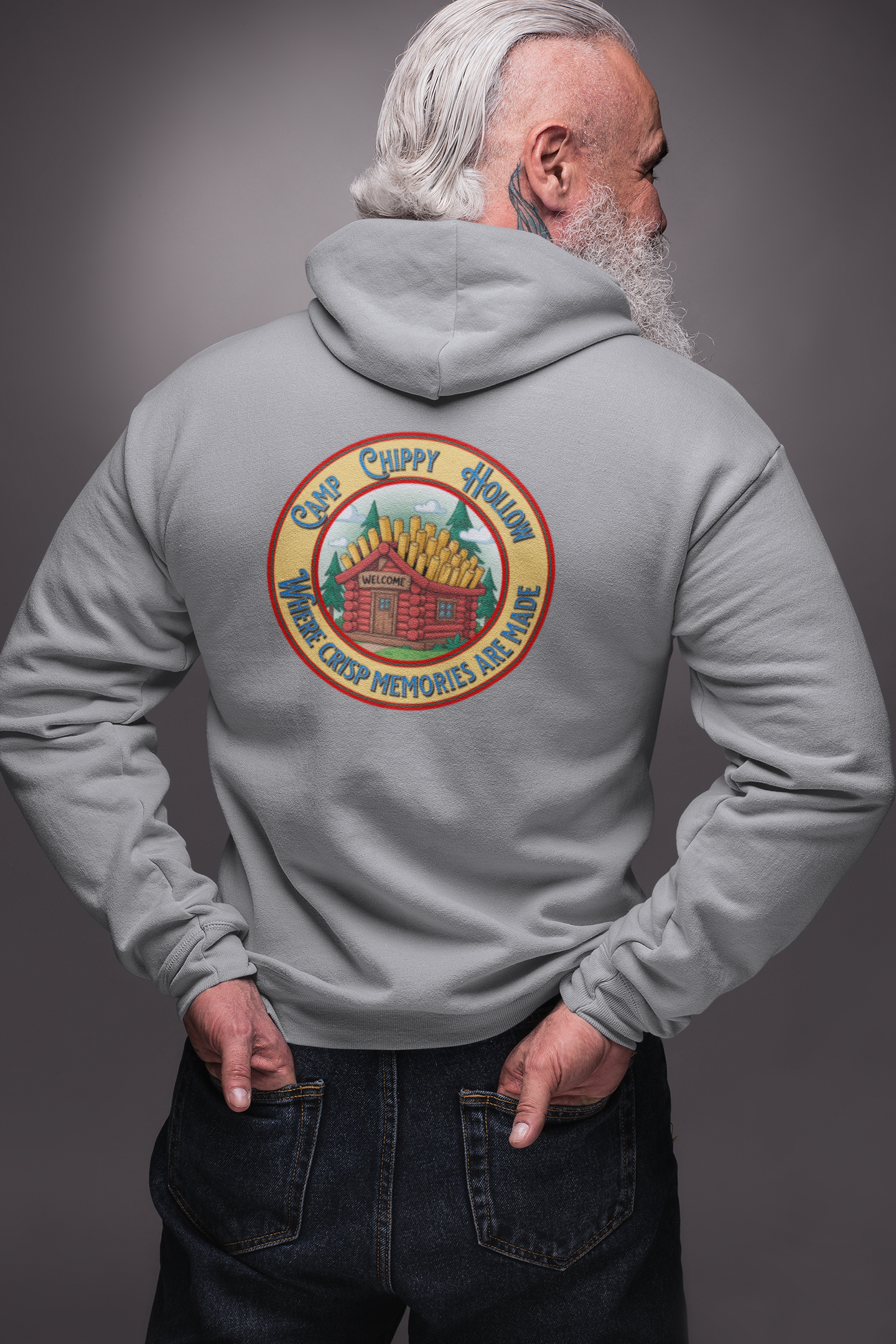 Camp Cabin Zip-up Hoodie