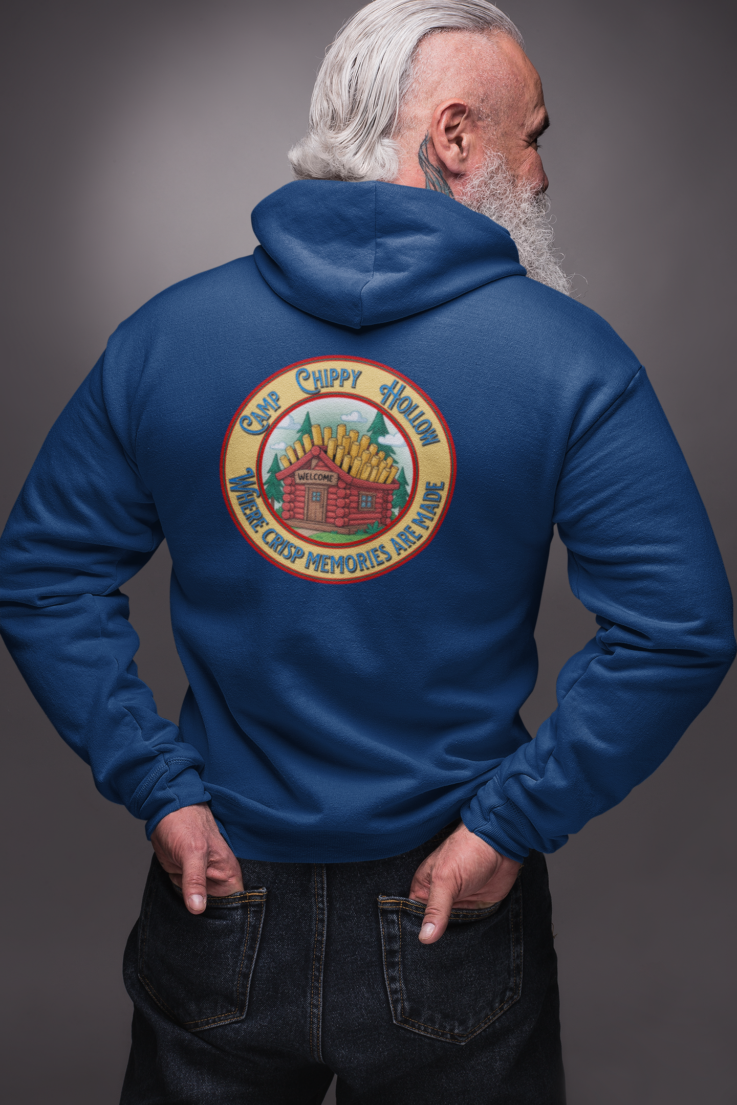 Camp Cabin Zip-up Hoodie