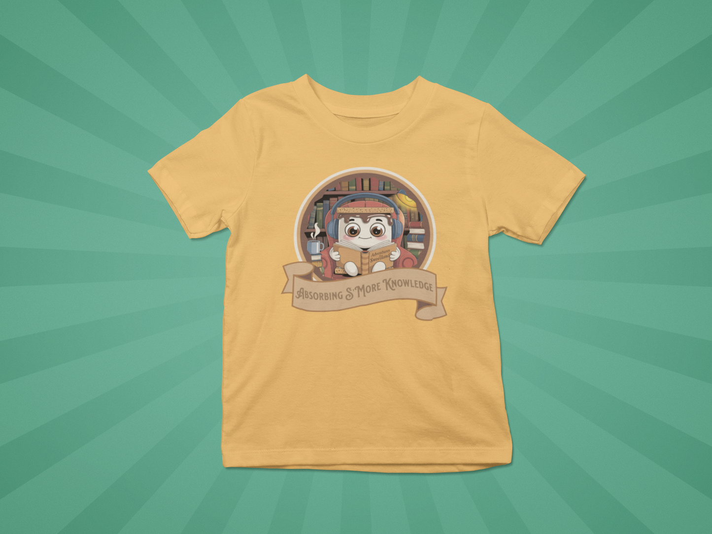 Absorbing Smore Knowledge Kids Tee