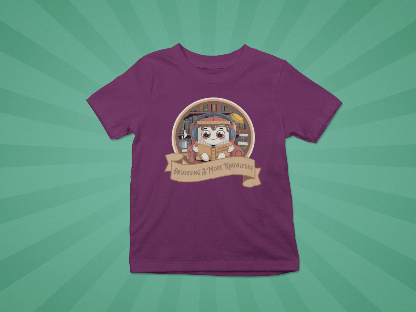 Absorbing Smore Knowledge Kids Tee