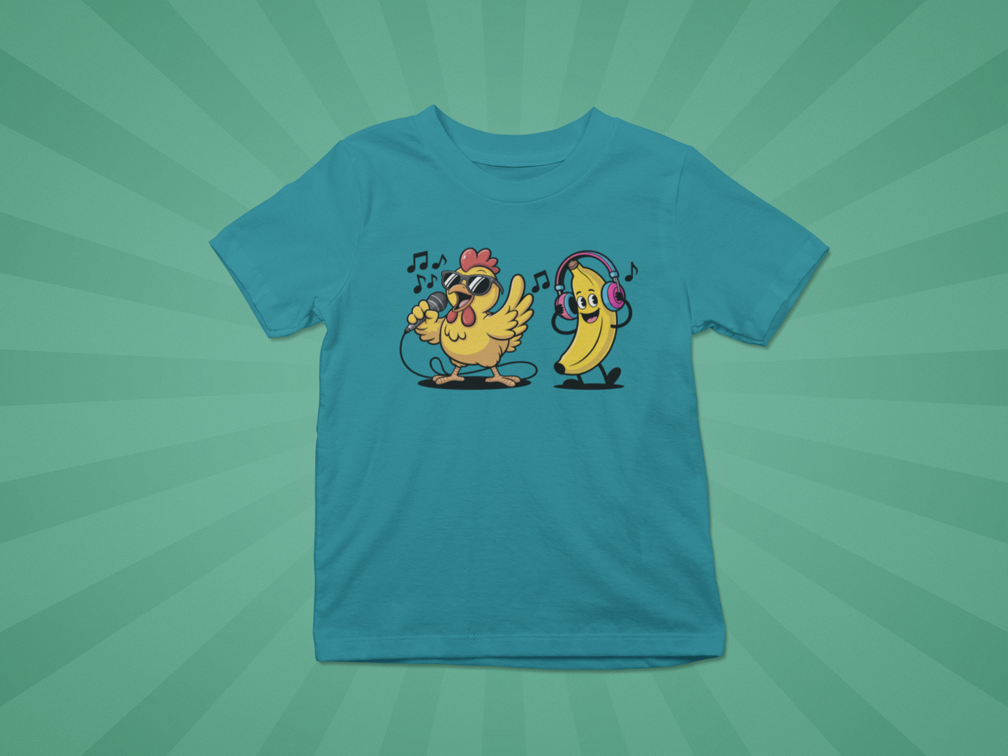 Chicken Banana Kids Tee