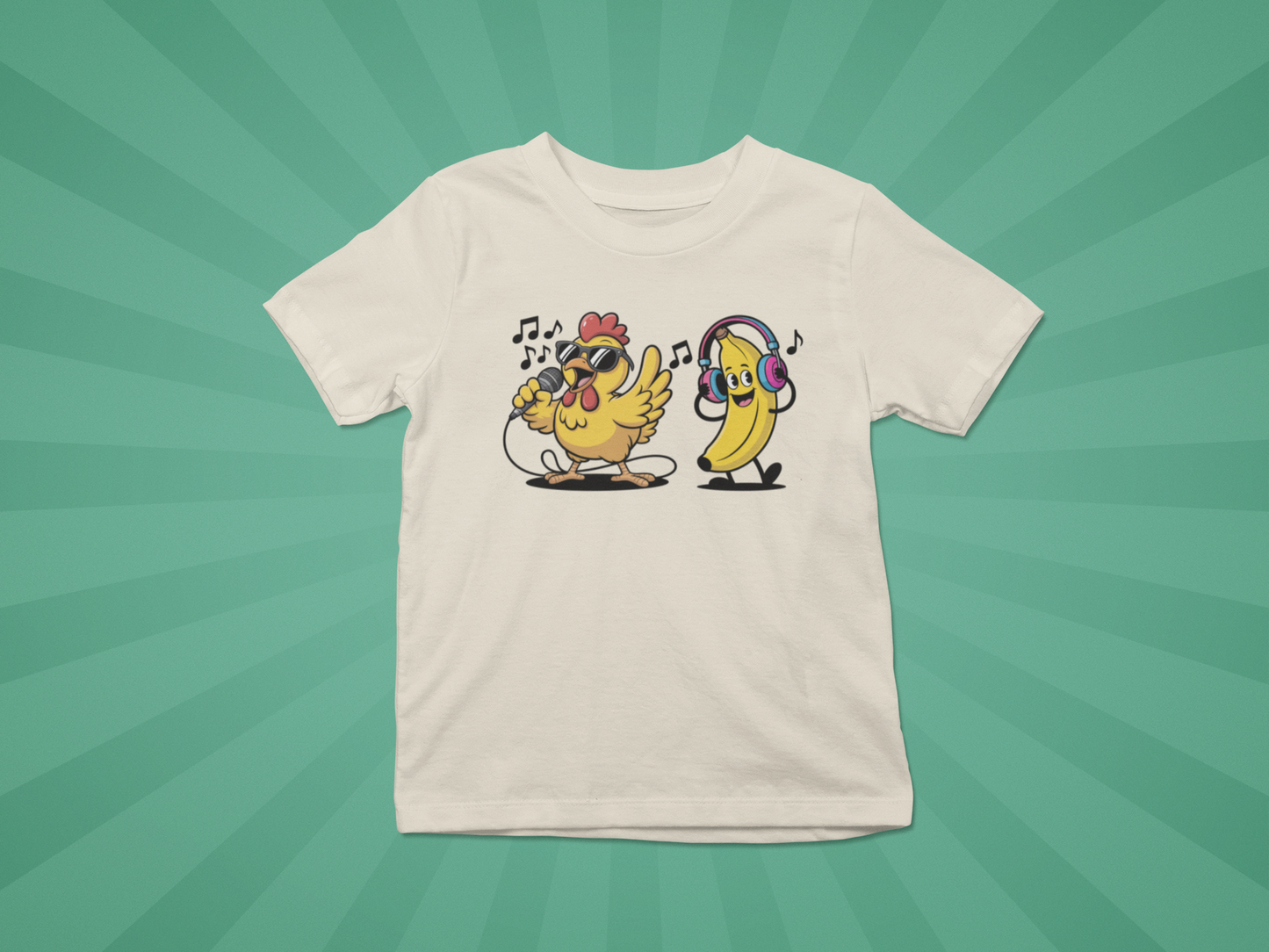 Chicken Banana Kids Tee