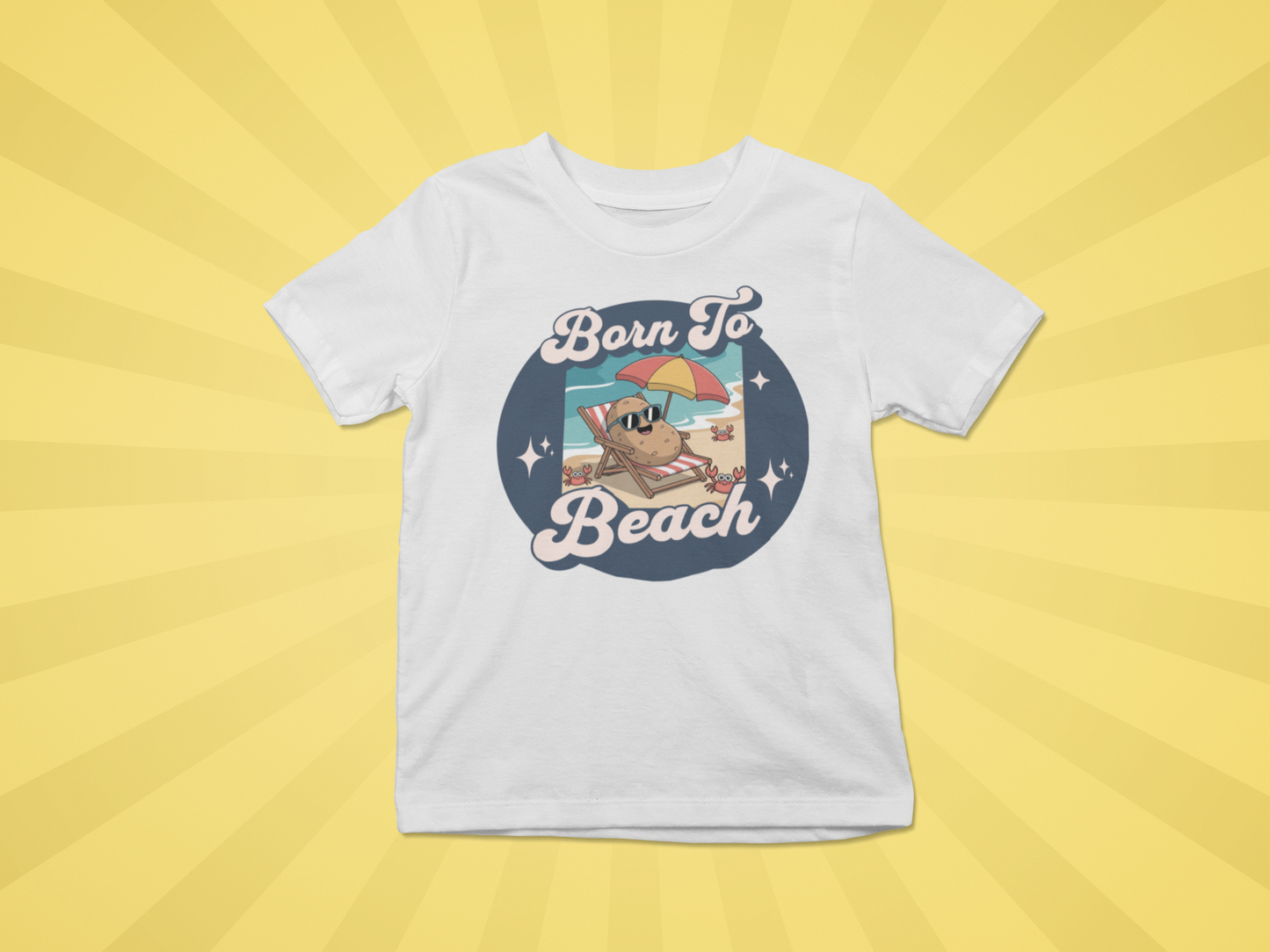 Born To Beach Kids Tee