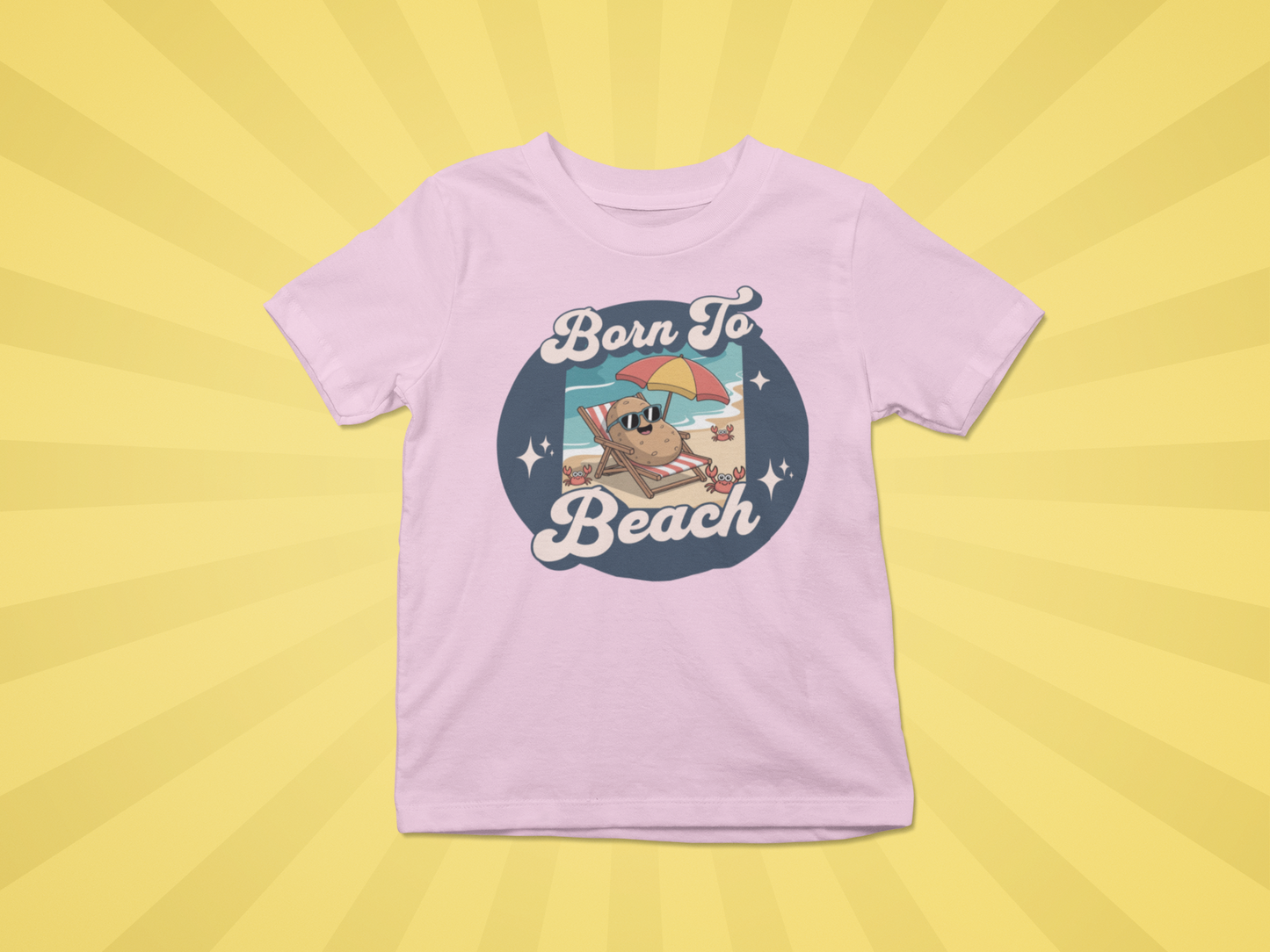 Born To Beach Kids Tee