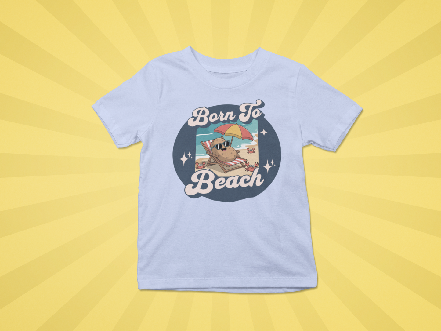 Born To Beach Kids Tee