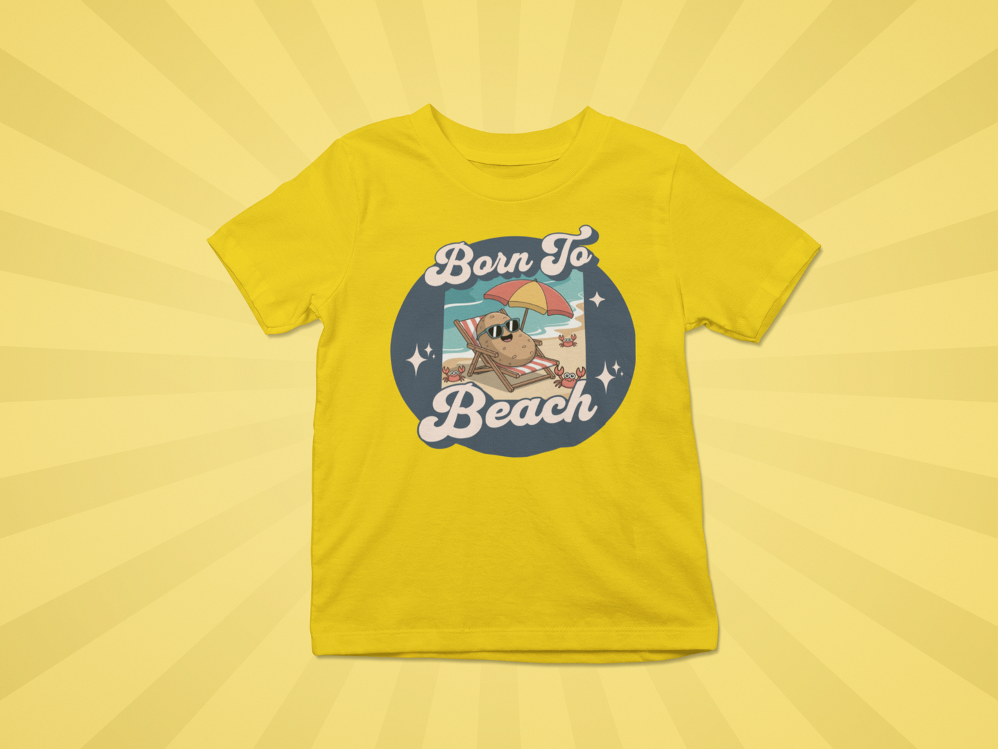 Born To Beach Kids Tee