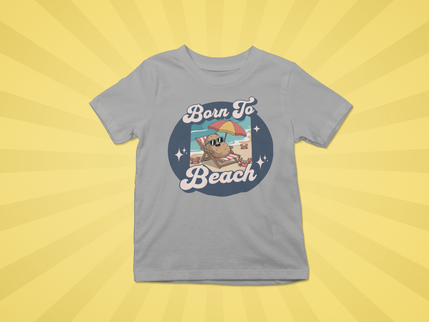 Born To Beach Kids Tee