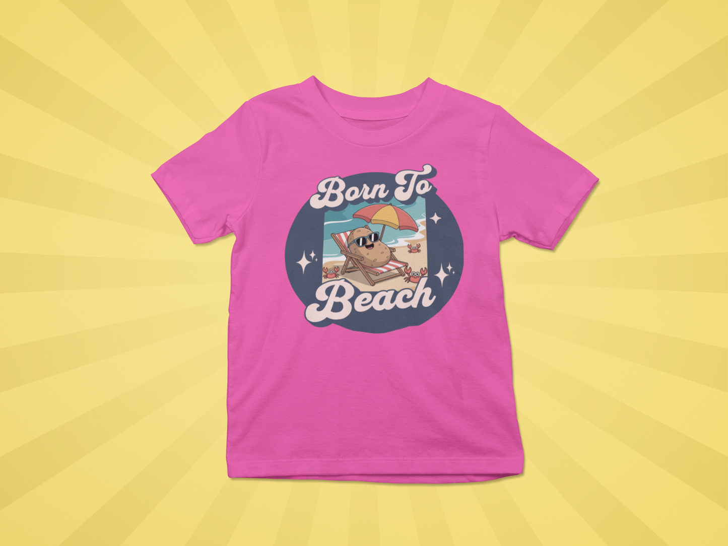 Born To Beach Kids Tee