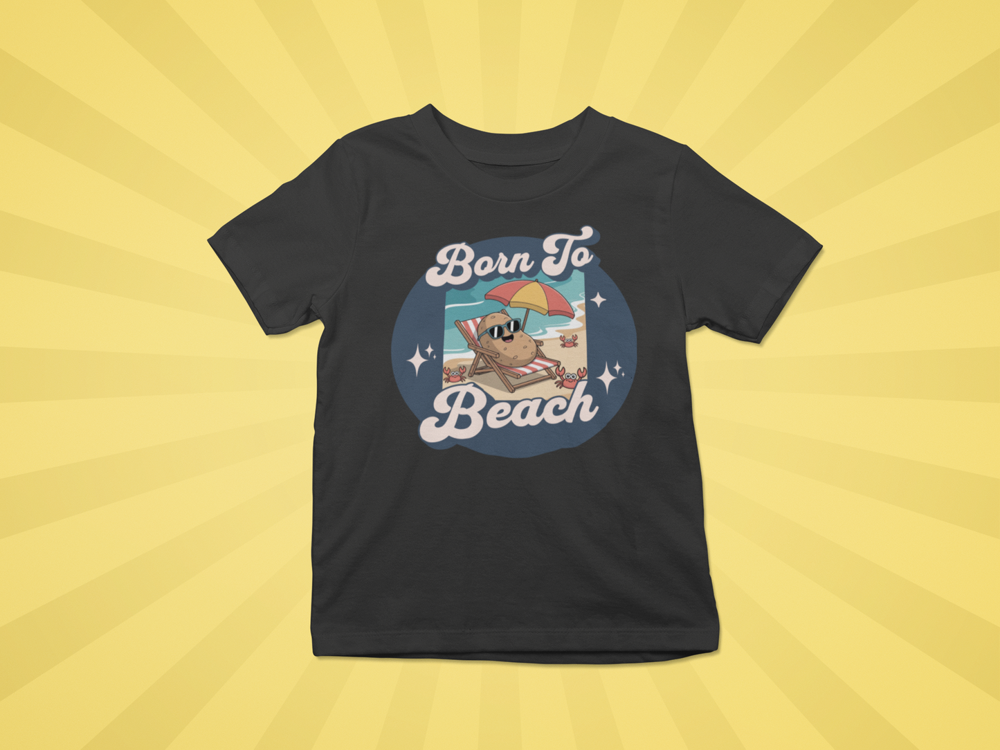 Born To Beach Kids Tee