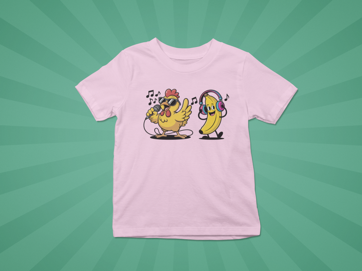 Chicken Banana Kids Tee