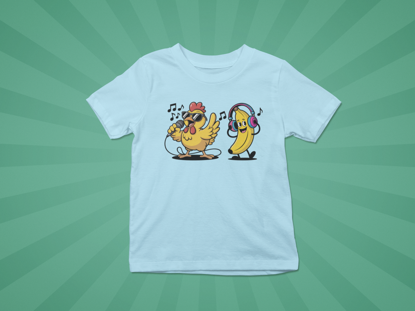 Chicken Banana Kids Tee