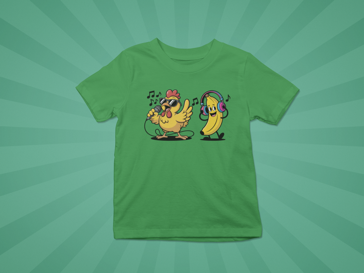 Chicken Banana Kids Tee