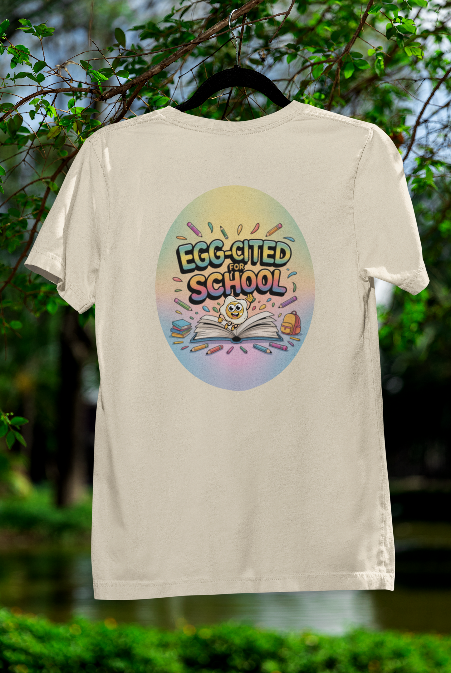 Egg-cited For School Tee – Sunny-Side-Up Style for Back-to-School Fun