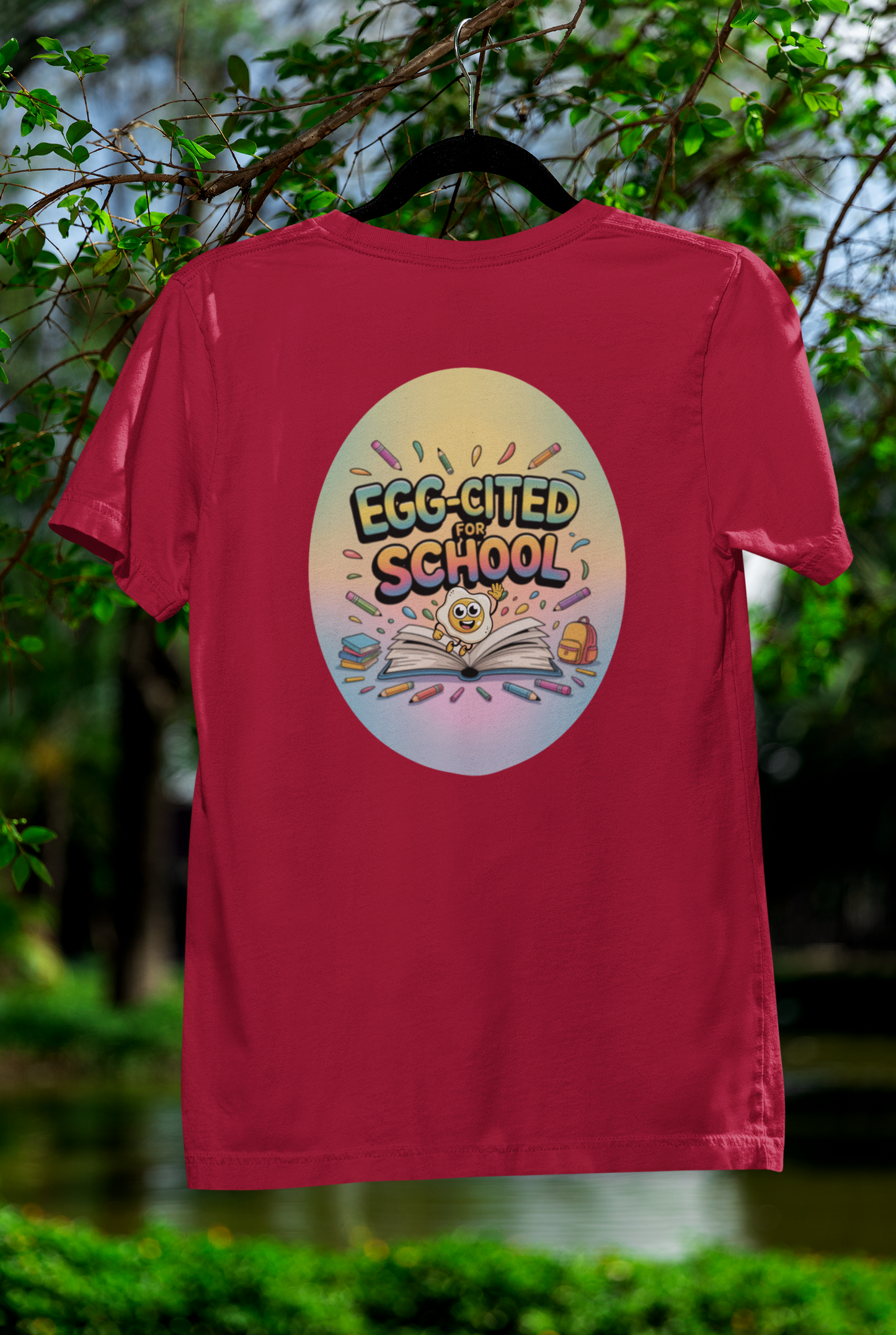 Egg-cited For School Tee – Sunny-Side-Up Style for Back-to-School Fun