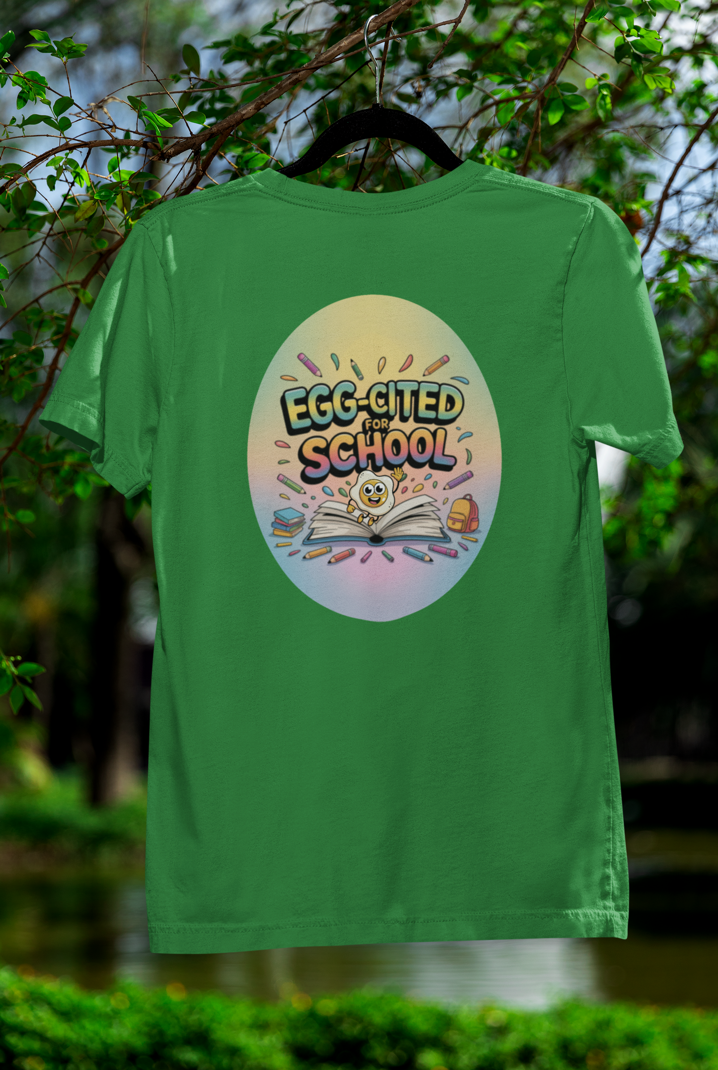 Egg-cited For School Tee – Sunny-Side-Up Style for Back-to-School Fun
