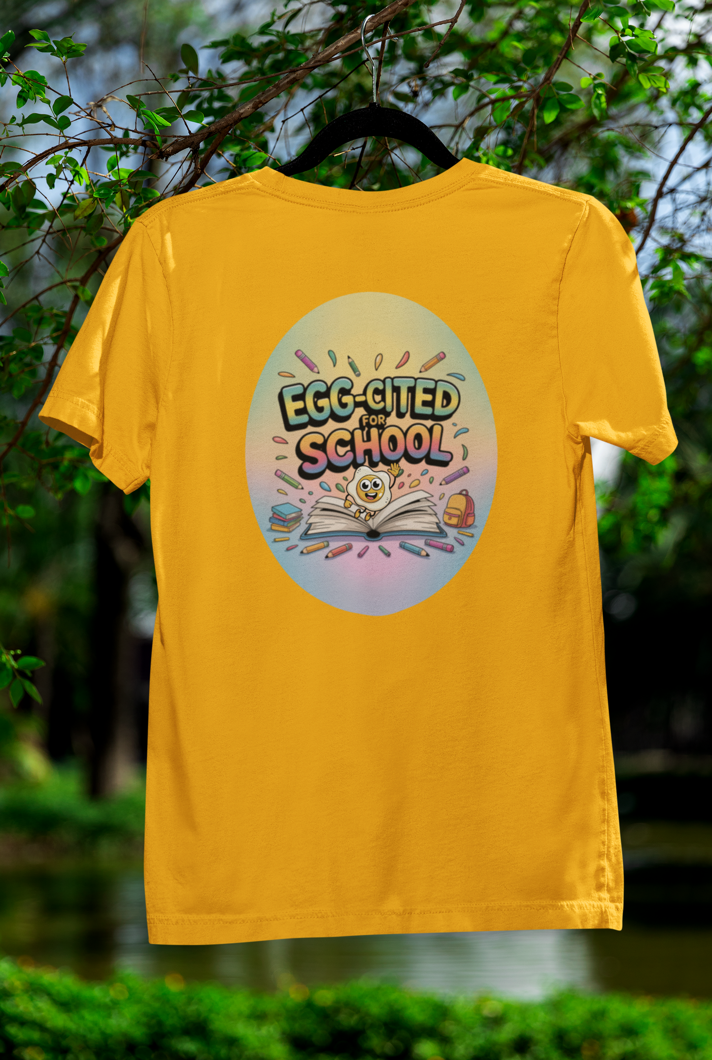 Egg-cited For School Tee – Sunny-Side-Up Style for Back-to-School Fun