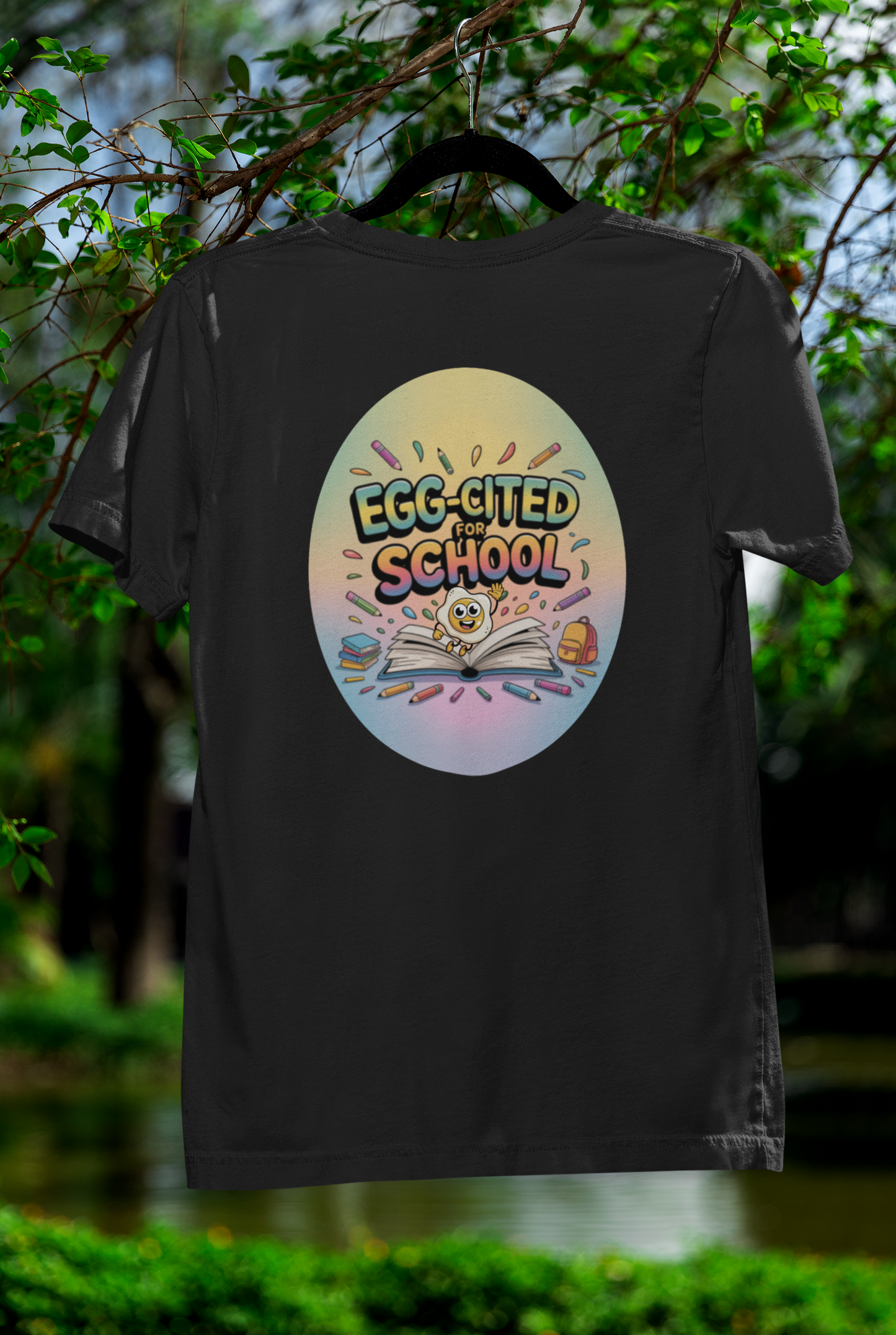 Egg-cited For School Tee – Sunny-Side-Up Style for Back-to-School Fun