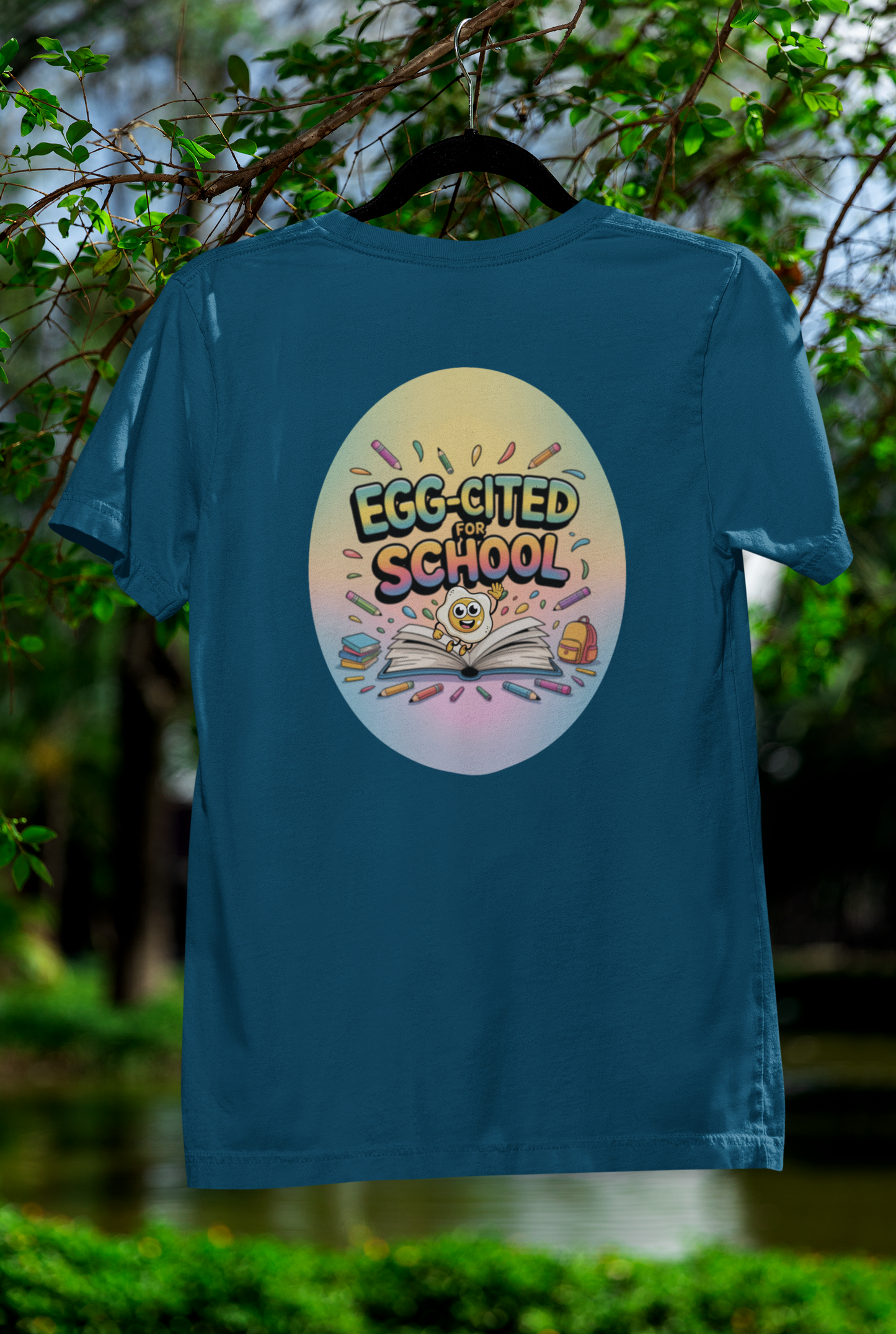 Egg-cited For School Tee – Sunny-Side-Up Style for Back-to-School Fun