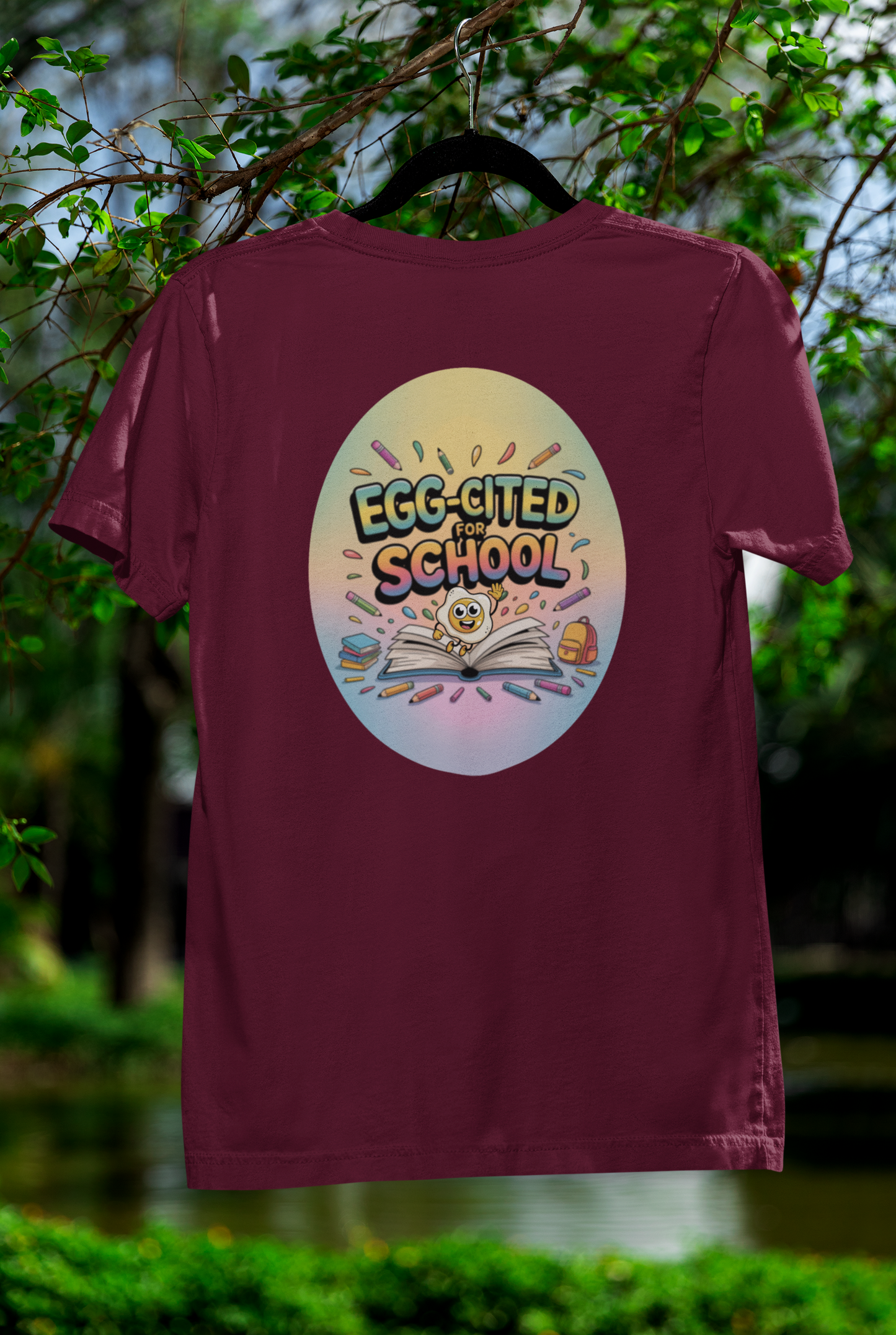 Egg-cited For School Tee – Sunny-Side-Up Style for Back-to-School Fun