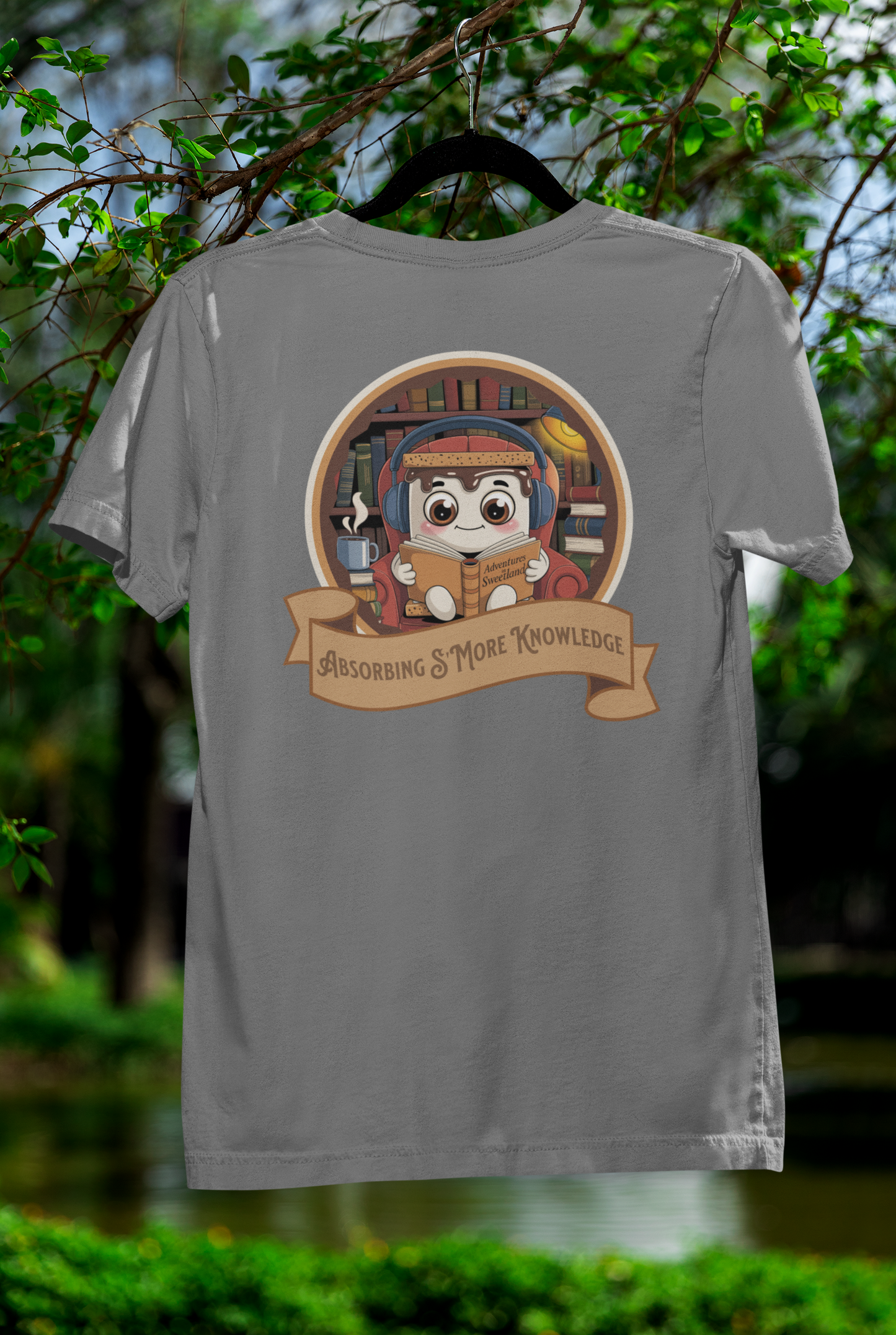 Absorbing S’more Knowledge Tee – Snackin’ on Smarts & Sweet Style
