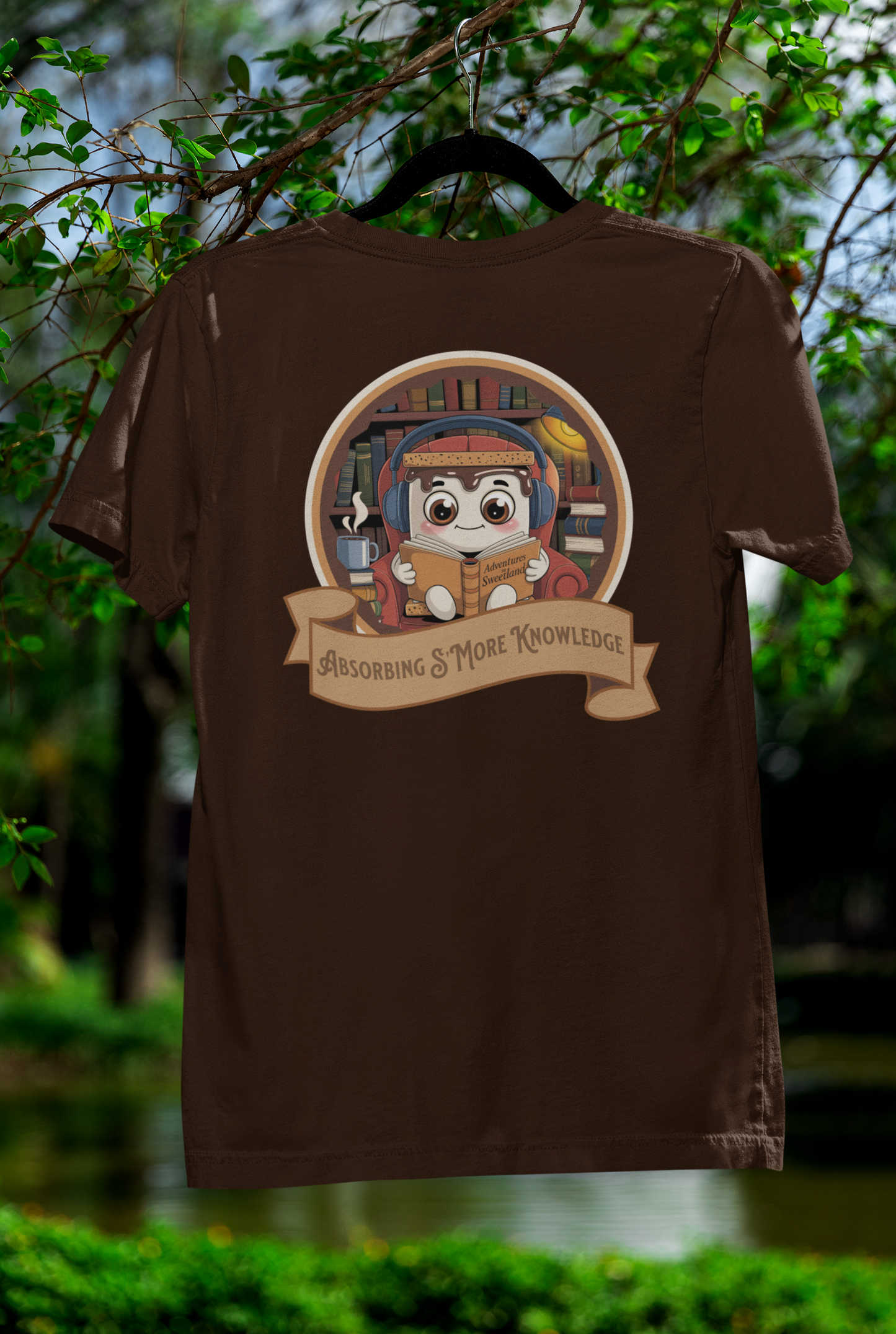 Absorbing S’more Knowledge Tee – Snackin’ on Smarts & Sweet Style